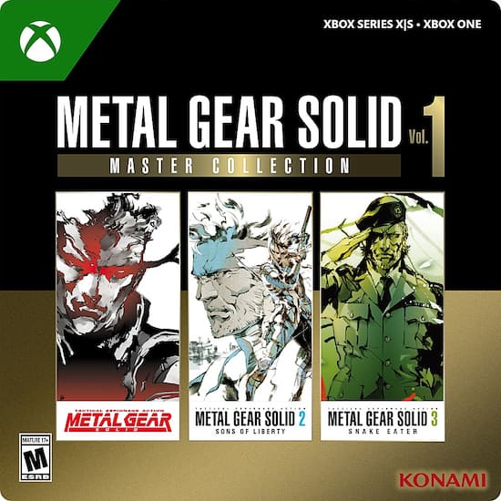 Metal Gear Solid: Master Collection Vol.1 - Xbox Series X – Retro Raven  Games