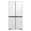 Angle Zoom. Samsung - Bespoke 29 Cu. Ft. 4-Door Flex French Door Refrigerator with Beverage Center (panels sold separately) - Custom Panel Ready.