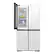 Alt View 11. Samsung - Bespoke 29 Cu. Ft. 4-Door Flex French Door Refrigerator with Beverage Center (panels sold separately) - Custom Panel Ready.