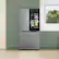Alt View 30. Samsung - Bespoke 29 Cu. Ft. 4-Door Flex French Door Smart Refrigerator with AI Family Hub+ and AI Vision Inside - Stainless Steel.