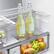 Alt View 22. Samsung - Bespoke 23 Cu. Ft. 4-Door Flex French Door Counter Depth Refrigerator with Beverage Center - White Glass.