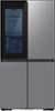 Samsung - Bespoke 29 Cu. Ft. 4-Door Flex French Door Refrigerator with Beverage Zone and Auto Open Door - Stainless Steel
