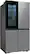Alt View 19. Samsung - Bespoke 29 Cu. Ft. 4-Door Flex French Door Refrigerator with Beverage Zone and Auto Open Door - Stainless Steel.