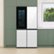 Alt View Zoom 21. Samsung - Bespoke 29 Cu. Ft. 4-Door Flex French Door Refrigerator with Beverage Zone and Auto Open Door - White Glass.