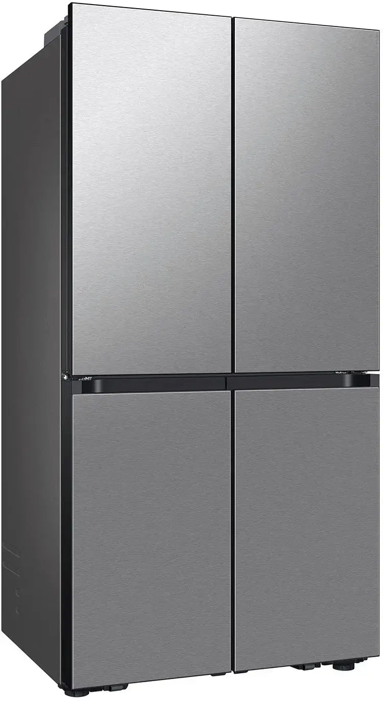 Alt View 15. Samsung - Bespoke 29 Cu. Ft. 4-Door Flex French Door Refrigerator with Beverage Center - Stainless Steel.