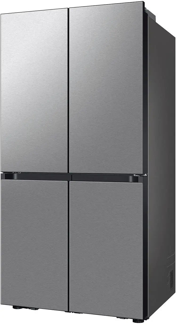 Alt View 16. Samsung - Bespoke 29 Cu. Ft. 4-Door Flex French Door Refrigerator with Beverage Center - Stainless Steel.