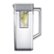 Alt View Zoom 21. Samsung - Bespoke 29 Cu. Ft. 4-Door Flex French Door Refrigerator with Beverage Center - White Glass.