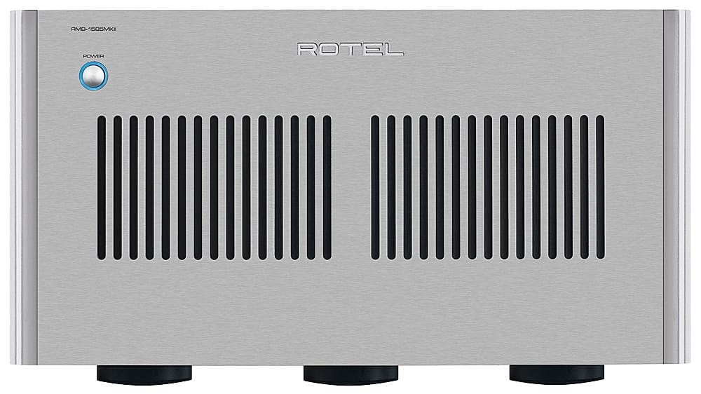 Rotel - RMB-1585MKII 340W 5-Ch Multi-Channel Amplifier - Silver - Front_Zoom