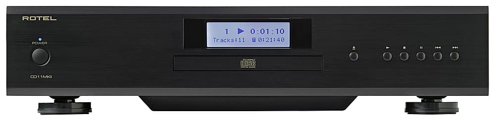 Rotel - CD11MKII CD Player - Black - Front_Zoom