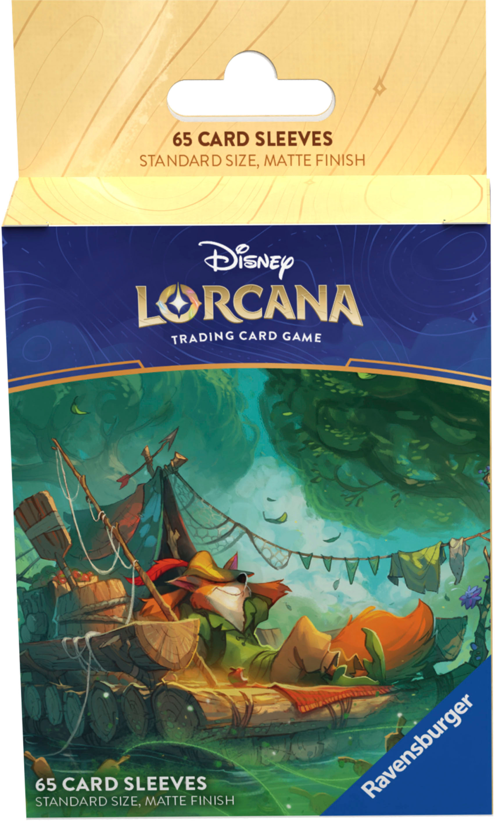 Disney Lorcana Into The Inklands - Robin Hood Card Sleeves