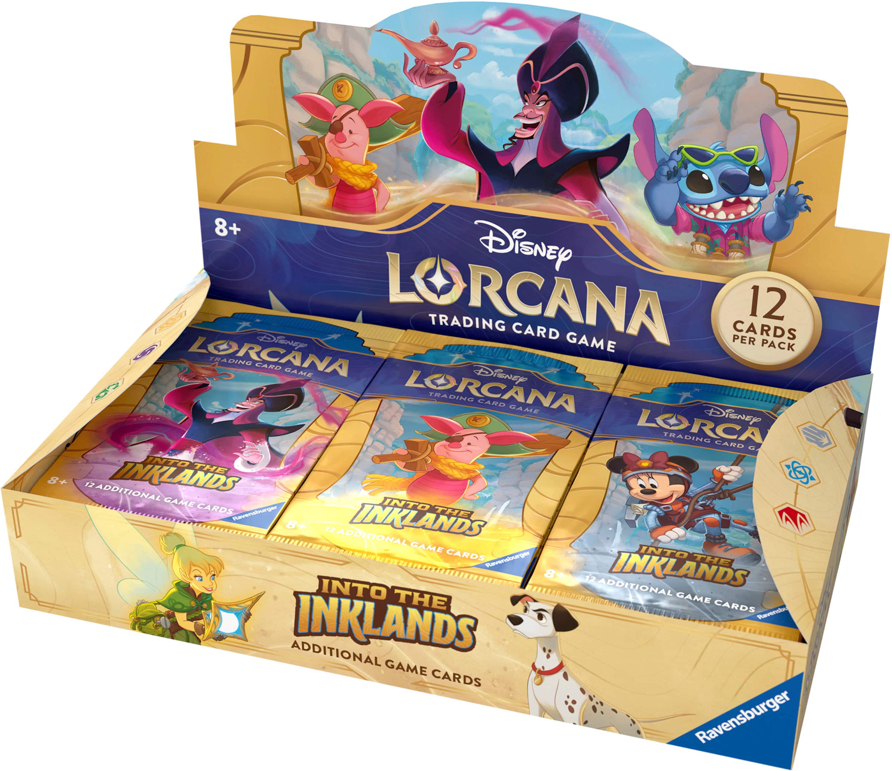 Angle. Lorcana - Disney Lorcana: Into the Inklands - Booster Box - 24 Packs.