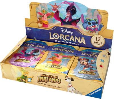 Disney - Lorcana: Into the Inklands - Booster Box - 24 Packs Disney - Lorcana: Into the Inklands - Booster Box - 24 Packs