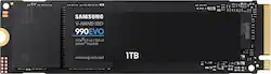 Samsung - 990 EVO SSD 1TB Internal SSD PCIe Gen 4x4 | Gen 5x2 M.2 2280, Speeds Up to 5,000MB/s - Front_Zoom