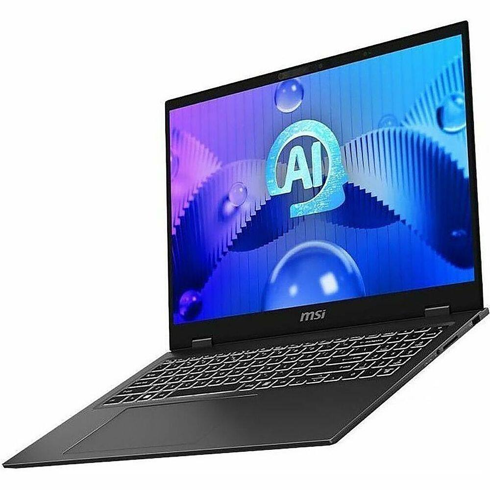 Alt View 18. MSI - Prestige 16 AI Evo B1MG 16" Laptop - Intel Core Ultra 7 with 32GB Memory - 2 TB SSD - Stellar Gray, Gray.