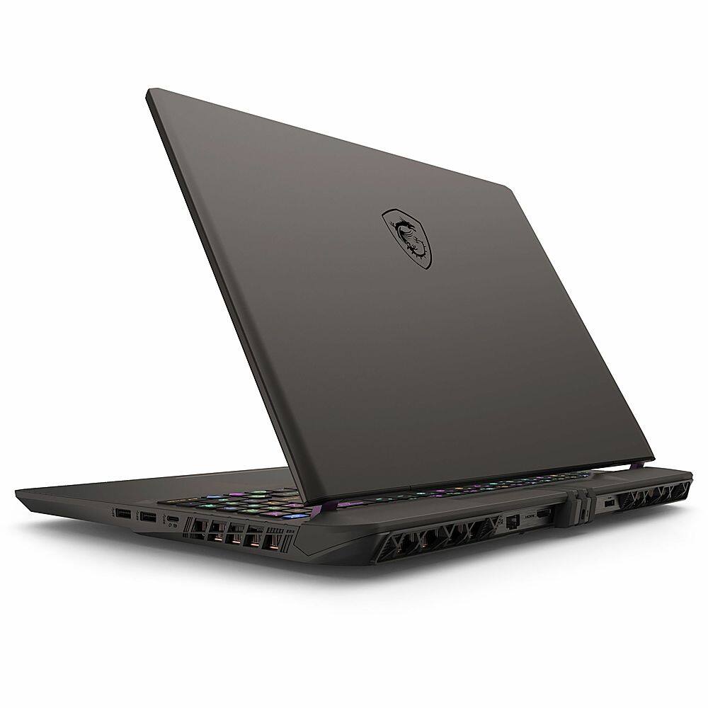 Alt View 19. MSI - Vector 16 HX A14V 16" 240 Hz Gaming Laptop 2560 x 1600 (QHD+) - Intel 14th Gen Core i9 i9-14900HX with 32GB Memory - Cosmo Gray, Gray.