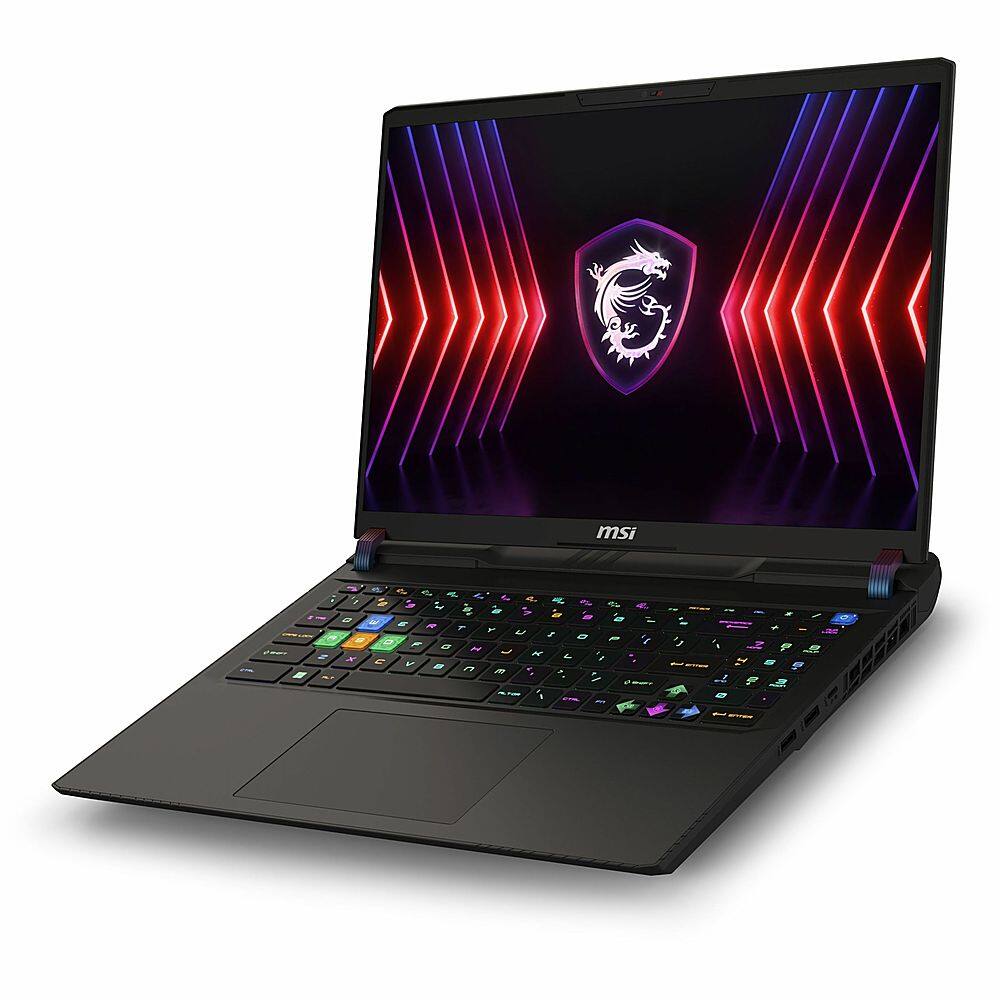 Alt View 26. MSI - Vector 16 HX A14V 16" 240 Hz Gaming Laptop 2560 x 1600 (QHD+) - Intel 14th Gen Core i9 i9-14900HX with 32GB Memory - Cosmo Gray, Gray.