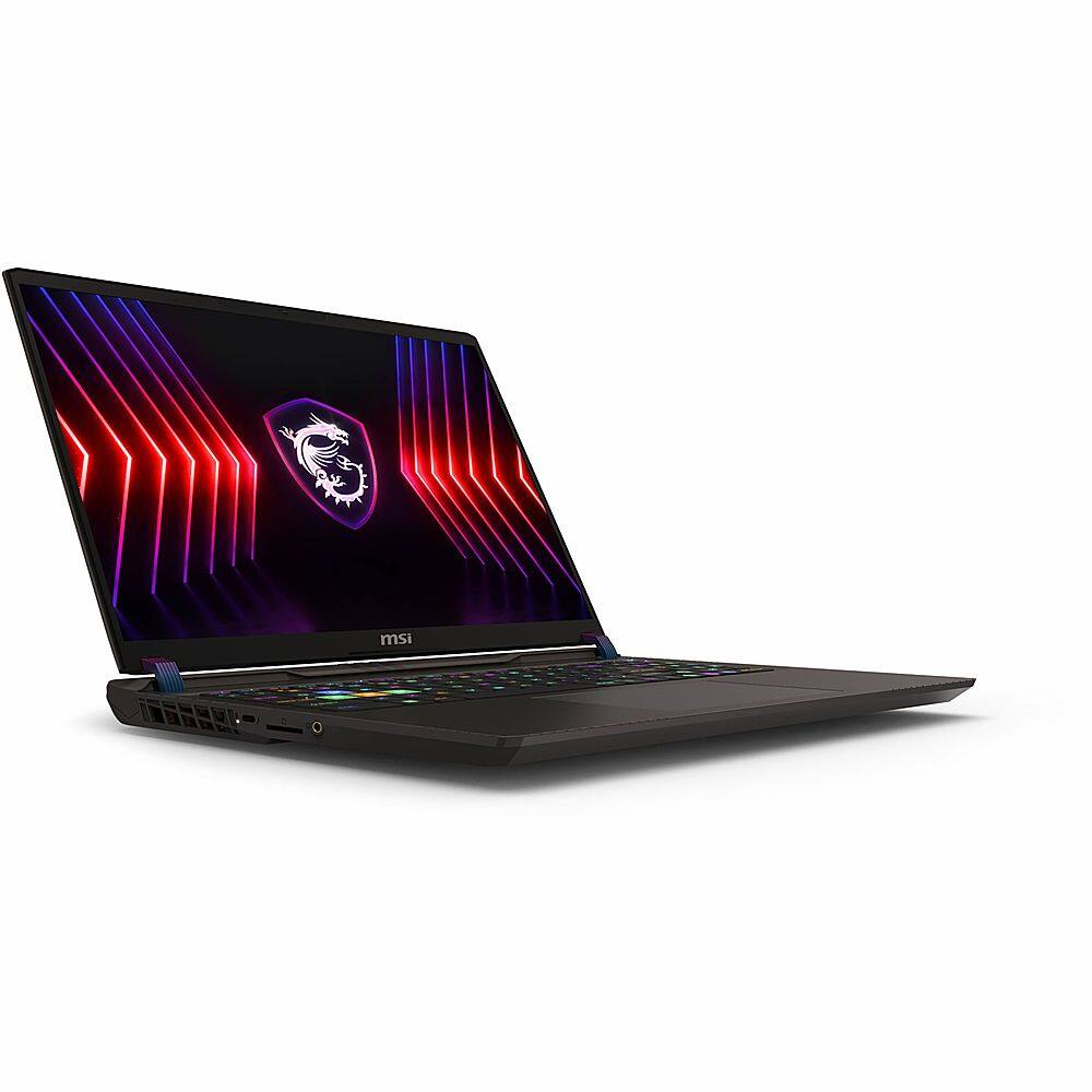 Alt View 28. MSI - Vector 16 HX A14V 16" 240 Hz Gaming Laptop 2560 x 1600 (QHD+) - Intel 14th Gen Core i9 i9-14900HX with 32GB Memory - Cosmo Gray, Gray.