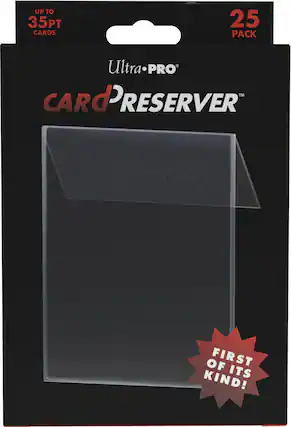 Front. Ultra PRO - Ultra PRO CardPreserver 25-Count Box.