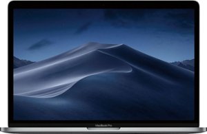 Apple - MacBook Pro 15.4" Pre-Owned 2018 512GB / 16GB RAM (MR942LL/A) - Display with Touch Bar - Intel Core i9 - Space Gray - Front_Zoom