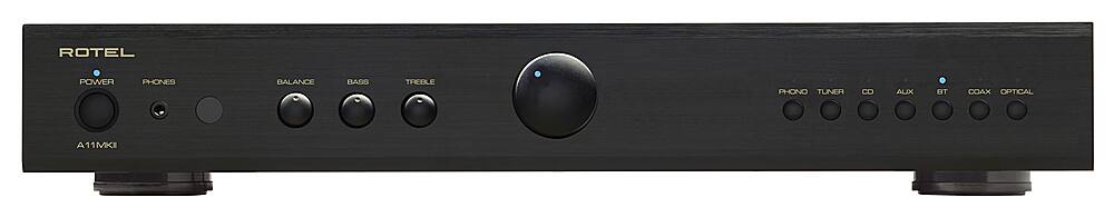 Rotel - A11MKII 50W 2-Ch Integrated Stereo Amplifier - Black