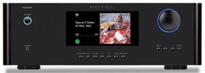 Rotel - RAS-5000 220W 2-Ch Integrated Streaming Stereo Amplifier - Black - Front_Zoom