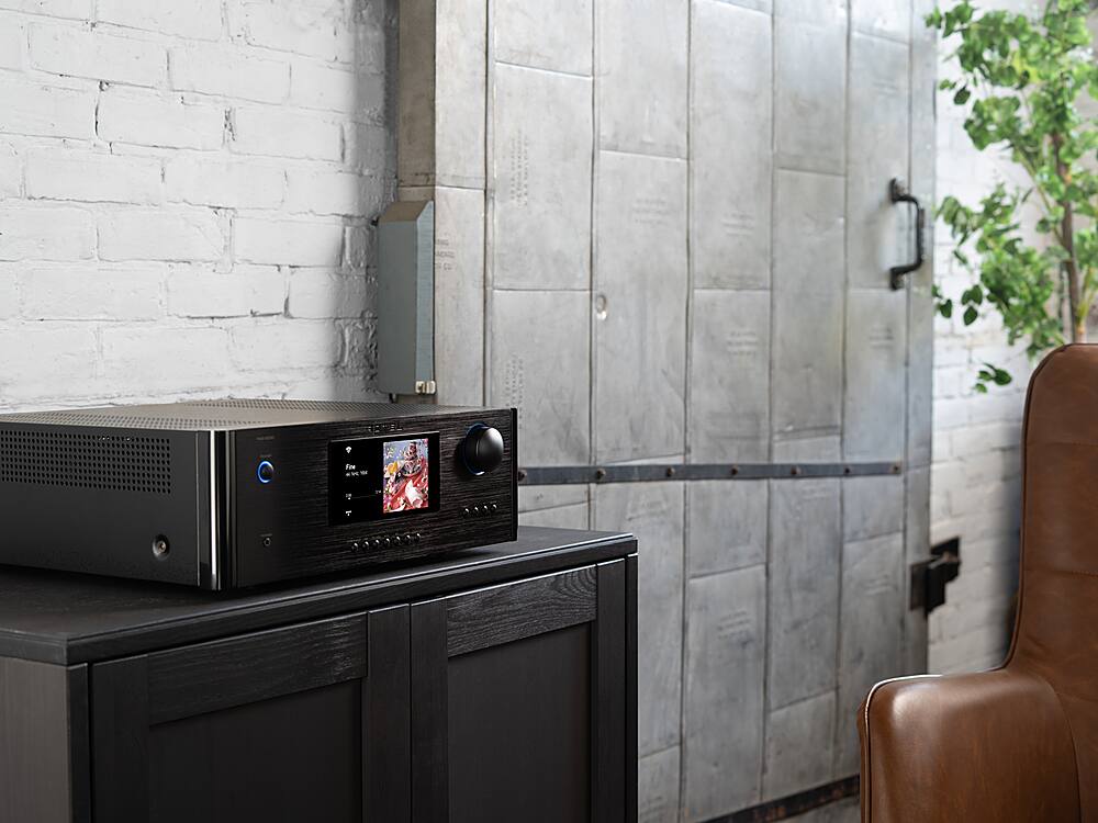 Alt View 13. Rotel - RAS-5000 220W 2-Ch Integrated Streaming Stereo Amplifier - Black.