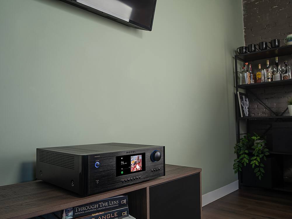 Alt View 15. Rotel - RAS-5000 220W 2-Ch Integrated Streaming Stereo Amplifier - Black.