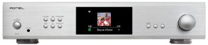 Rotel - S14 150W 2-Ch Integrated Streaming Stereo Amplifier - Silver - Front_Zoom