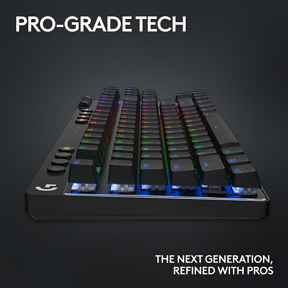 Logitech PRO X TKL LIGHTSPEED Wireless Mechanical Clicky Switch 