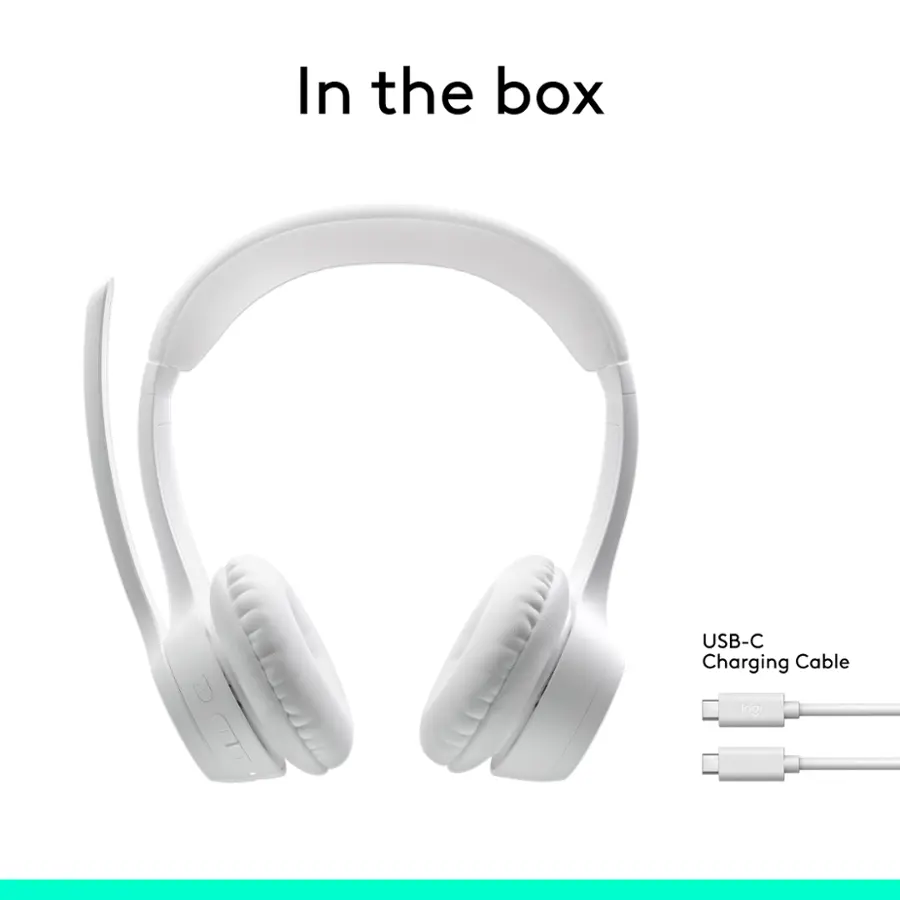 In the box, there is a USB-C charging cable.