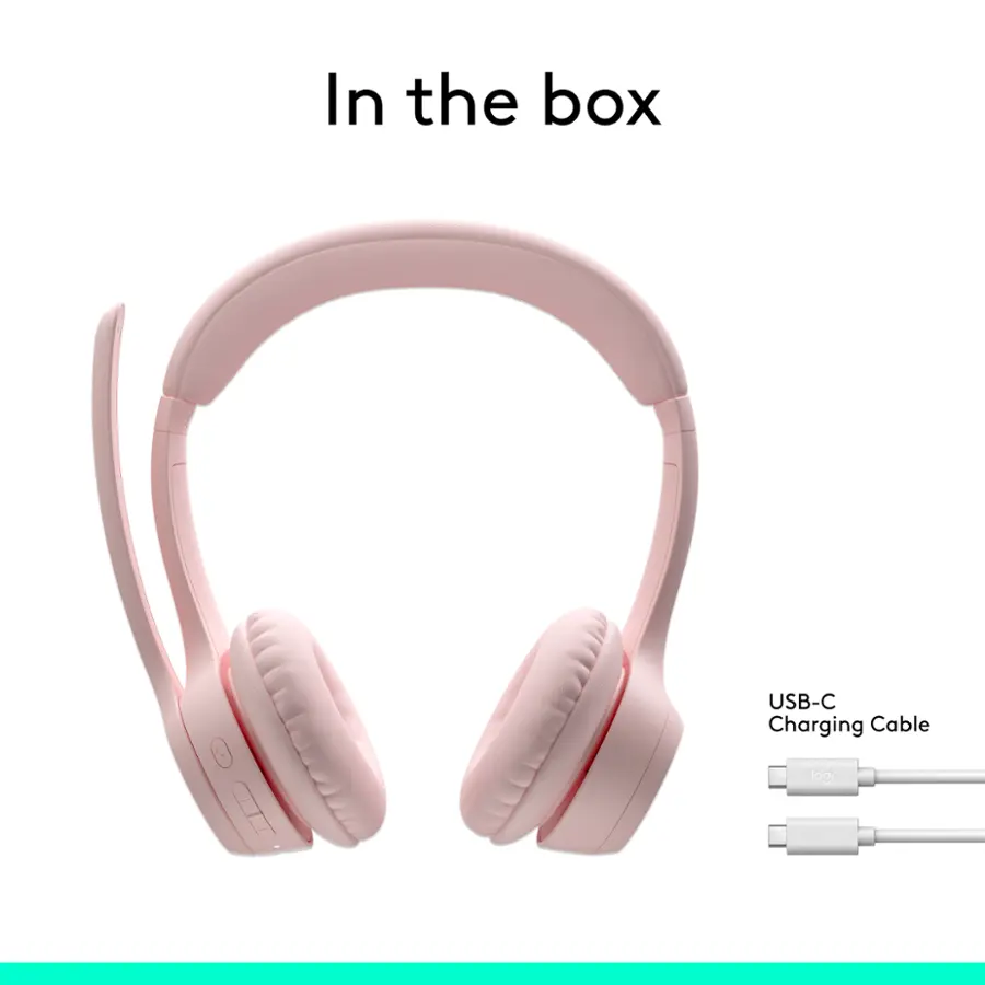 In the box, there is a USB-C charging cable.