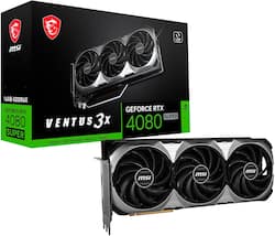 MSI NVIDIA GeForce RTX 4080 SUPER 16GB VENTUS 3X OC 16GB GDDR6X MSI NVIDIA GeForce RTX 4080 SUPER 16GB VENTUS 3X OC 16GB GDDR6X
