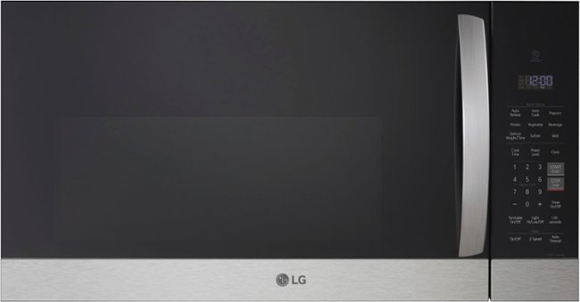 LG - 1.7 Cu. Ft. Over-The-Range Microwave with Sensor Cook and EasyClean - Stainless Steel_0