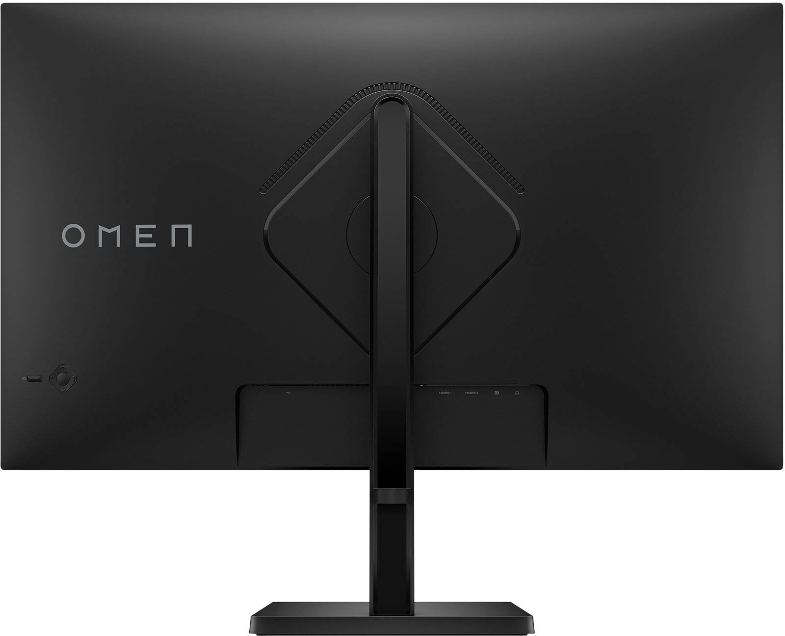 Back. HP OMEN - 31.5" IPS LED QHD 165Hz FreeSync Gaming Monitor with HDR (HDMI, DisplayPort) - Black.