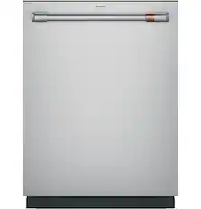 Front. Café - Top Control Built-In Stainless Steel Tub Dishwasher with 3rd Rack, CustomFit Top Rack and 42 dBA - Stainless Steel.