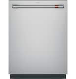 Café - 24" Top Control Smart Built-In Stainless Steel Tub Dishwasher with 3rd Rack, UltraWash and 44 dBA - Stainless Steel