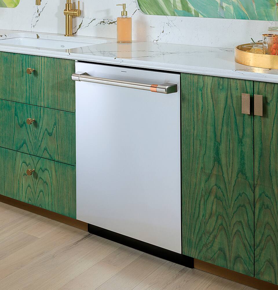 Alt View 34. Café - Top Control Smart Built-In Stainless Steel Tub Dishwasher with 3rd Rack, UltraWash and 44 dBA - Stainless Steel.