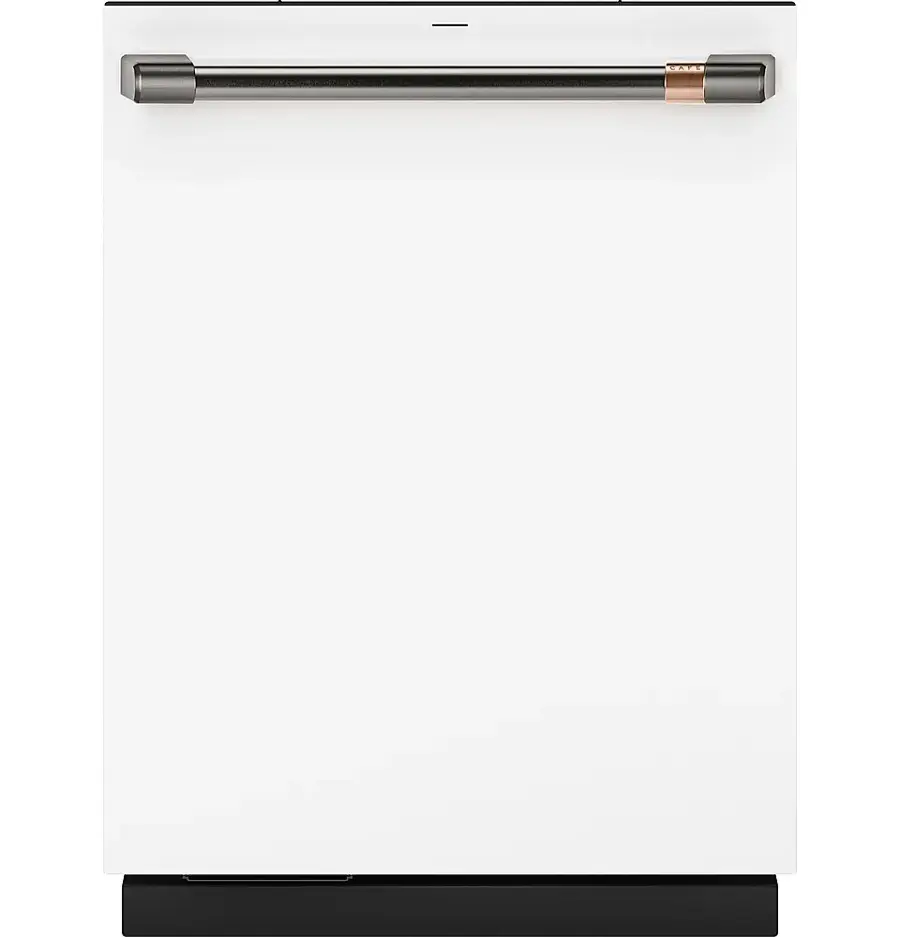 Alt View 37. Café - Top Control Smart Built-In Stainless Steel Tub Dishwasher with 3rd Rack, LED Lighting and 39 dBA - Matte White.