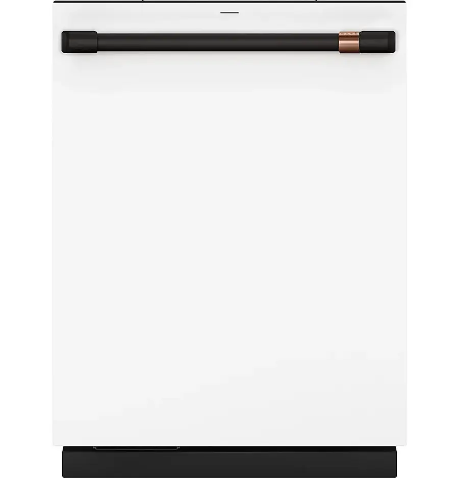 Alt View 38. Café - Top Control Smart Built-In Stainless Steel Tub Dishwasher with 3rd Rack, LED Lighting and 39 dBA - Matte White.