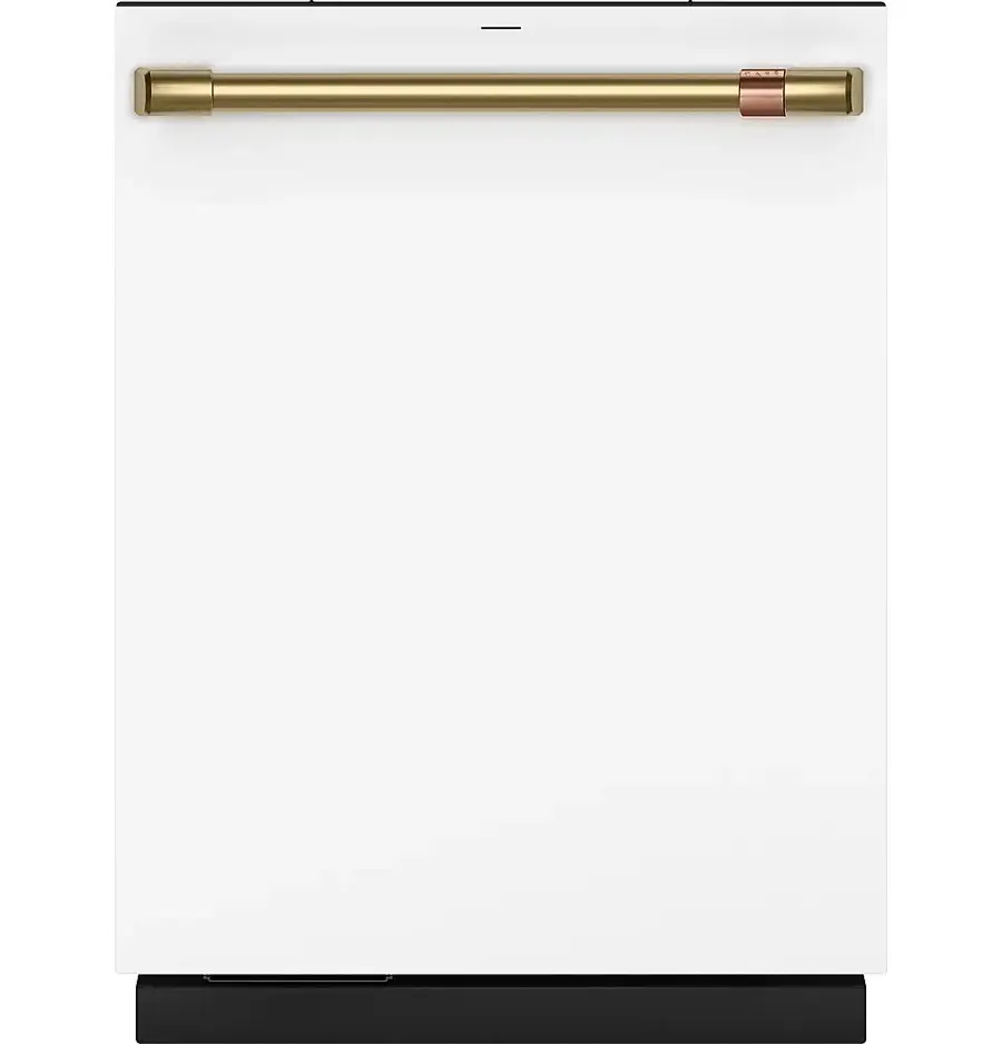 Alt View 39. Café - Top Control Smart Built-In Stainless Steel Tub Dishwasher with 3rd Rack, LED Lighting and 39 dBA - Matte White.