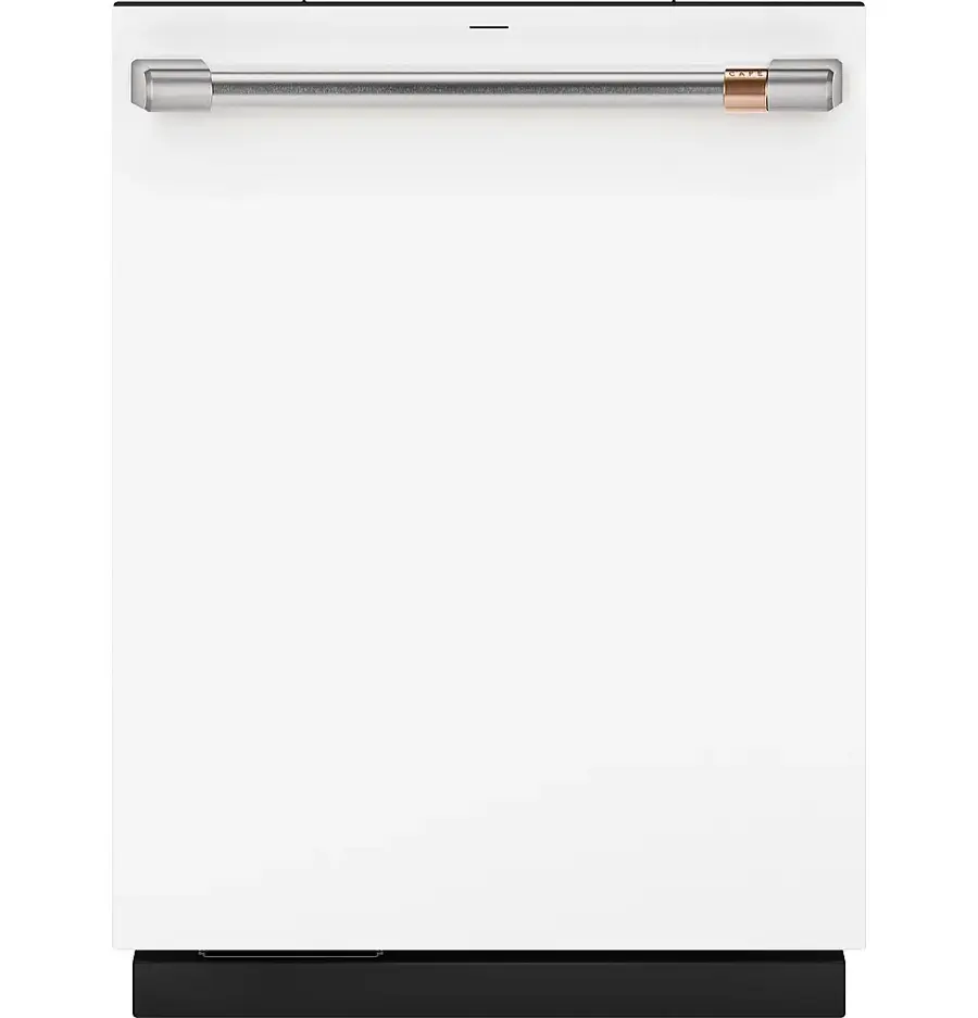 Alt View 40. Café - Top Control Smart Built-In Stainless Steel Tub Dishwasher with 3rd Rack, LED Lighting and 39 dBA - Matte White.