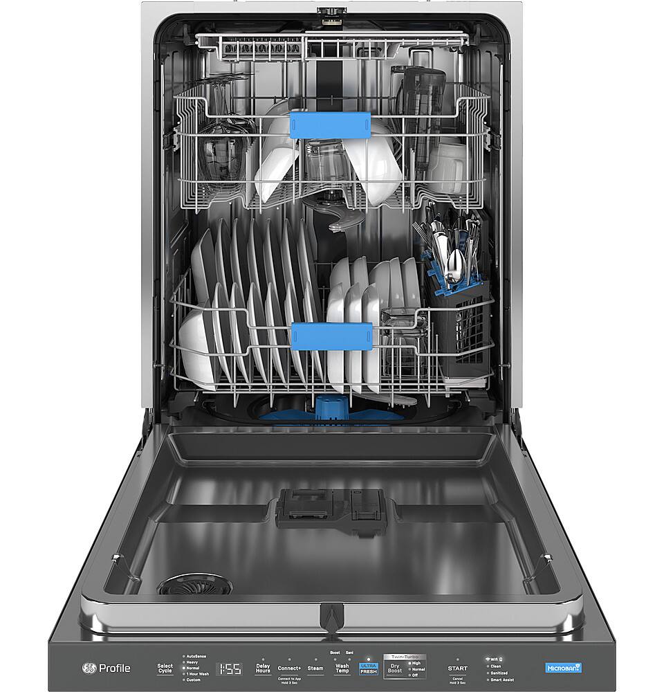 GE Profile Top Control Smart Built In Stainless Steel Tub Dishwasher