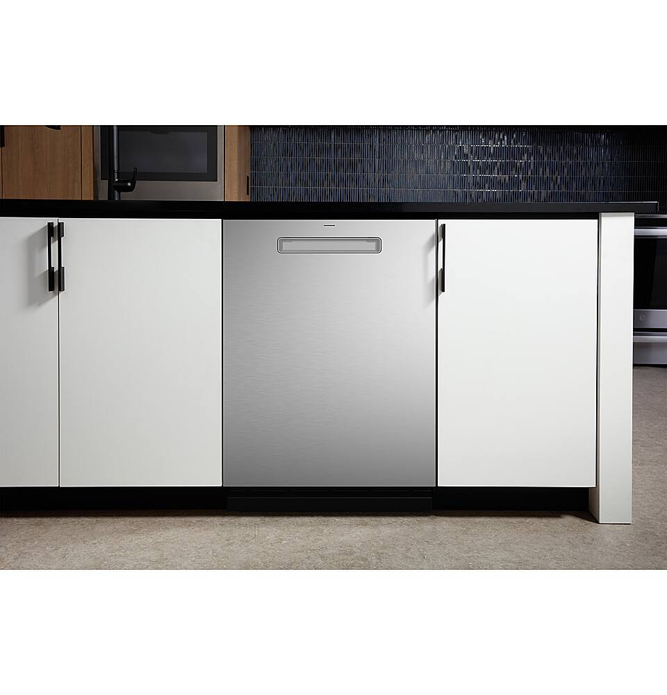 Alt View 14. GE Profile - Top Control Smart Built-In Stainless Steel Tub Dishwasher with 3rd Rack, UltraFresh System and 42 dBA - Stainless Steel.