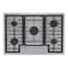 Bosch - 500 Series 30" Built-In Gas Cooktop with 5 burners - Stainless Steel