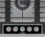 The text on the image reads "H Flame Sel hi off O lo hi off lo hi . off lo t hi off lo 0 4 H BOSCH." This text is likely a description or instructions for the stove, with the brand name "BOSCH" indicating that it is a Bosch stove. The text might be providing information about the stove's features, such as the flame sensor, temperature settings, and off/on functions.