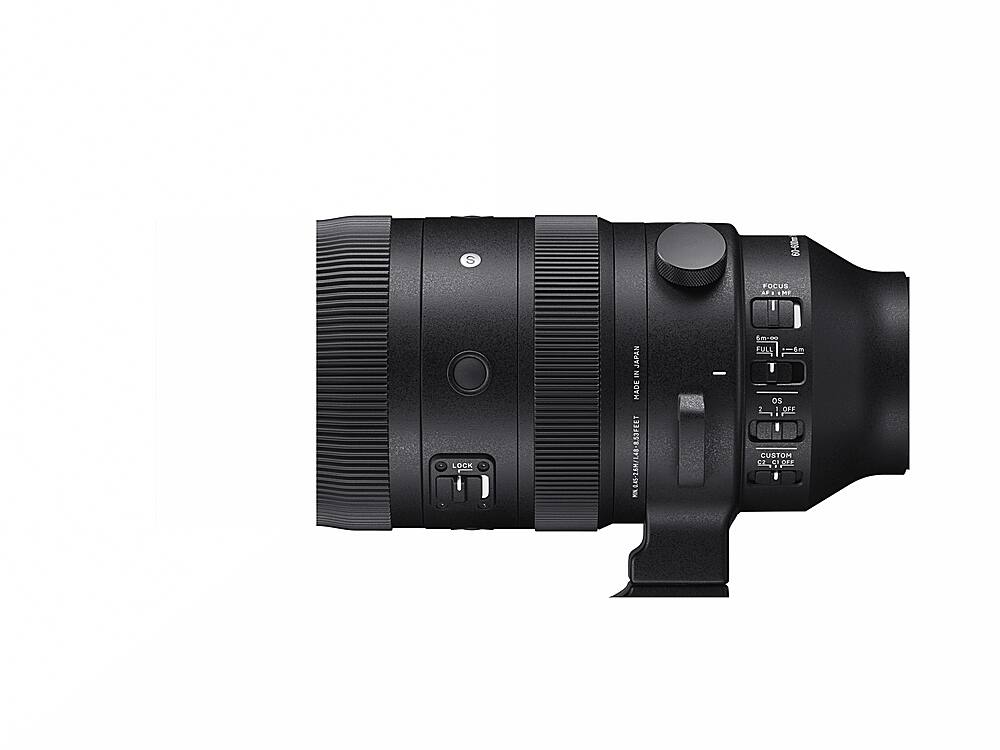 Angle. Sigma - 60-600mm F4.5-6.3 DG DN OS Sports High Power Ultra Telephoto Zoom Lens for L-Mount Cameras.