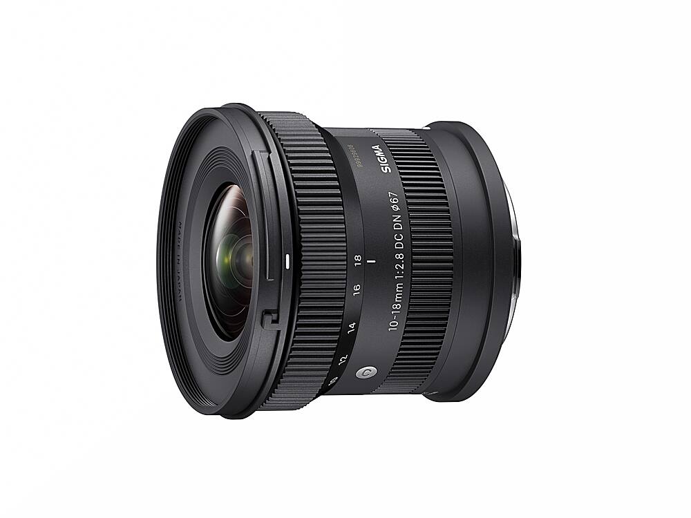 Sigma - 10-18MM f/2.8 DC DN Contemporary Ultra Wide Angle Zoom Lens for L-Mount Cameras - Black