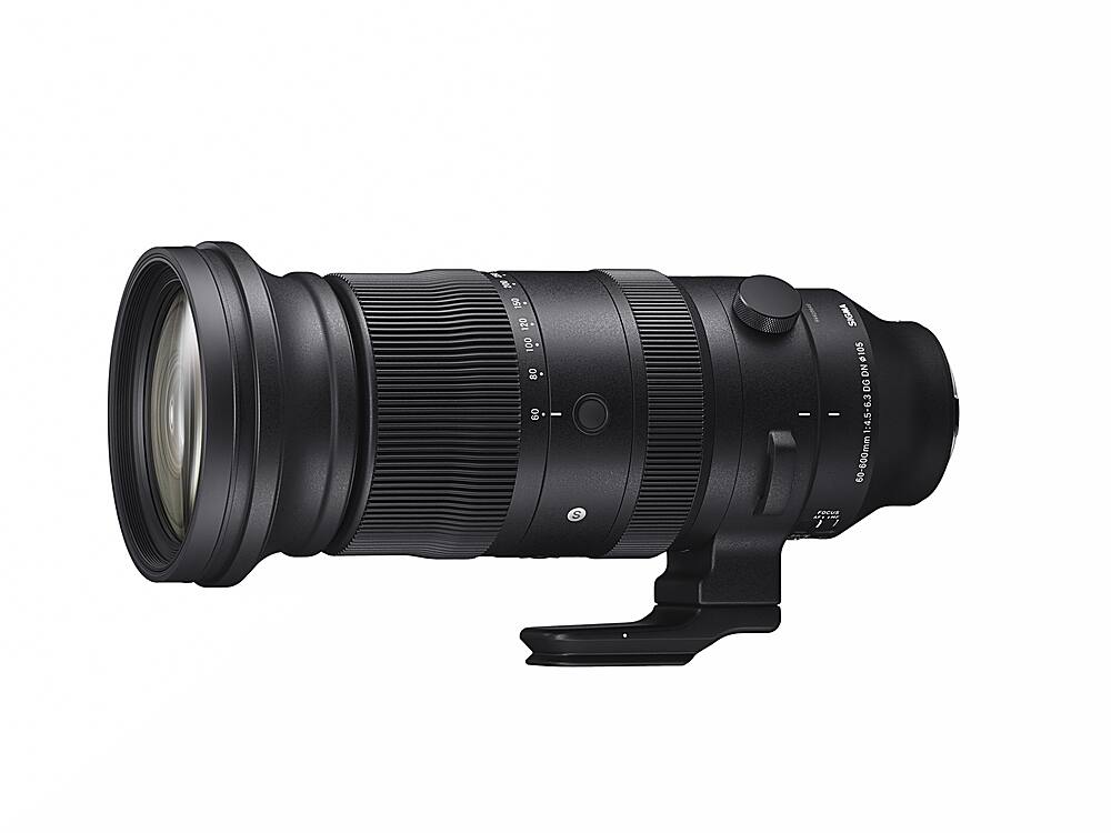 Front. Sigma - 60-600mm F4.5-6.3 DG DN OS Sports High Power Ultra Telephoto Zoom Lens for Sony-E Cameras.