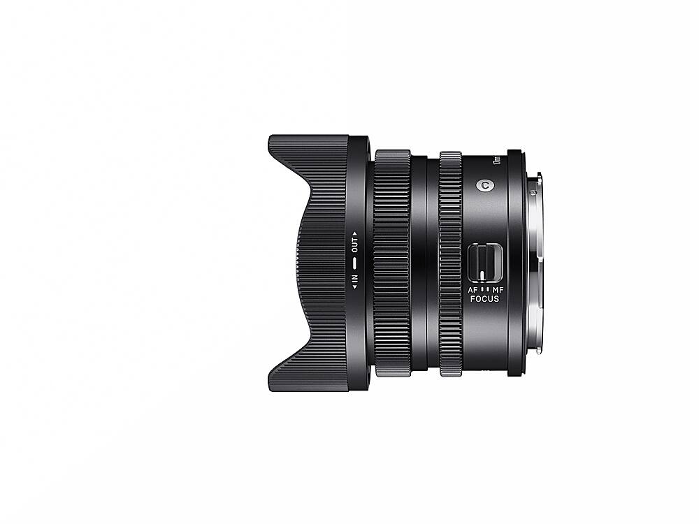 Left. Sigma - Sigma 17mm f/4 DG DN Contemporary Ultra Wide Lens for L-Mount Cameras - Black.