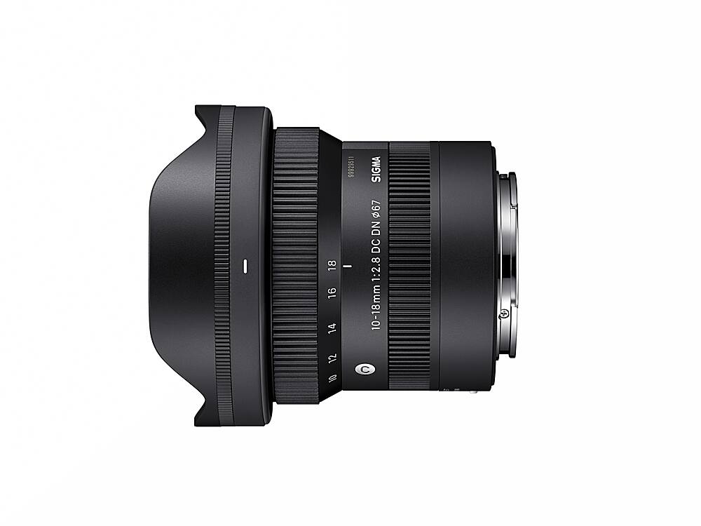 Front. Sigma - Sigma 10-18MM f/2.8 DC DN Contemporary Ultra Wide Angle Zoom Lens for Sony-E Cameras.